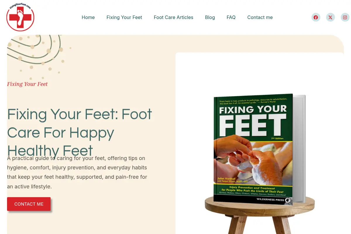 Fixing Your Feet – Foot Care Guide for Athletes & Hikers