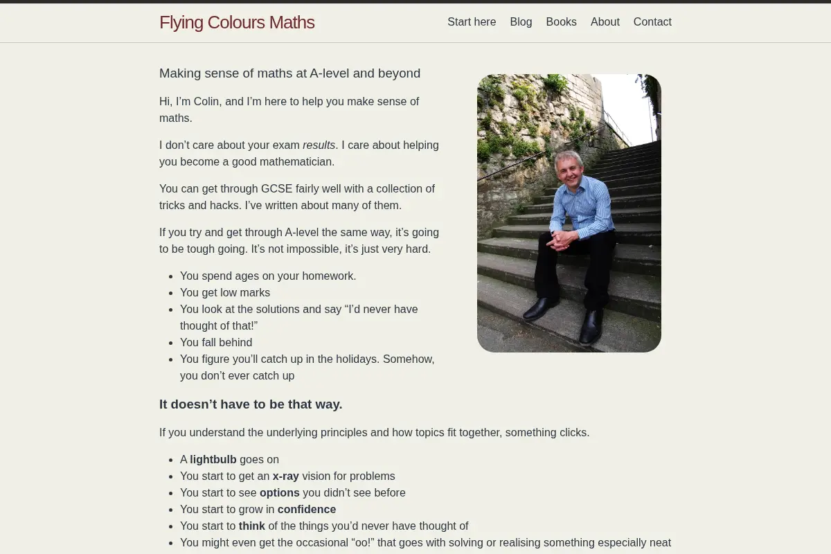 Flying Colours Maths