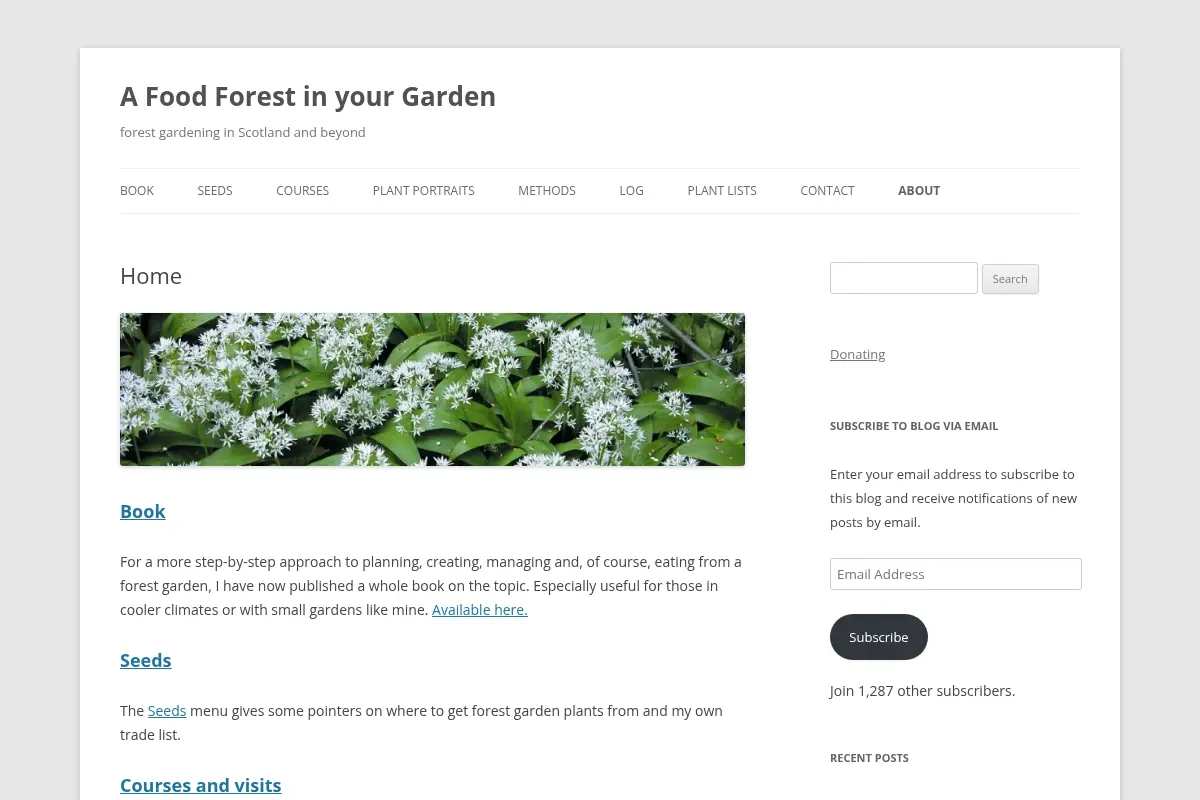 A Food Forest in your Garden