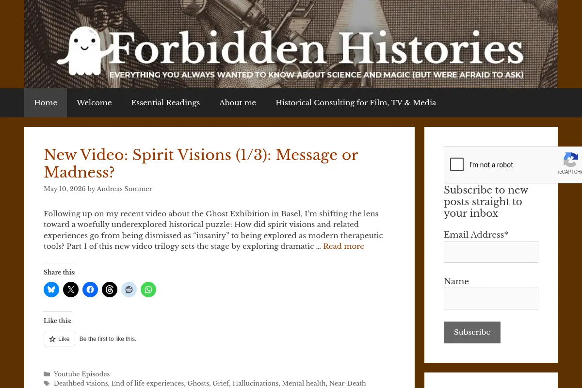 Forbidden Histories