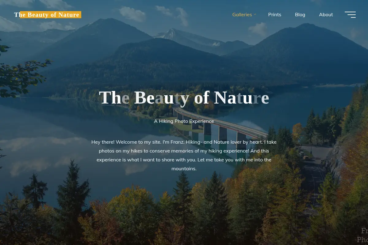The Beauty of Nature – A Hiking Photo Experience
