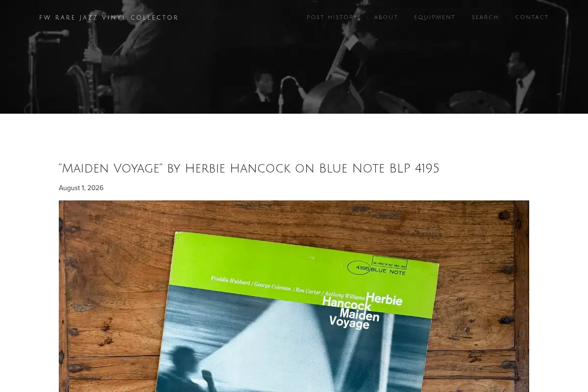 FW Rare Jazz Vinyl Collector