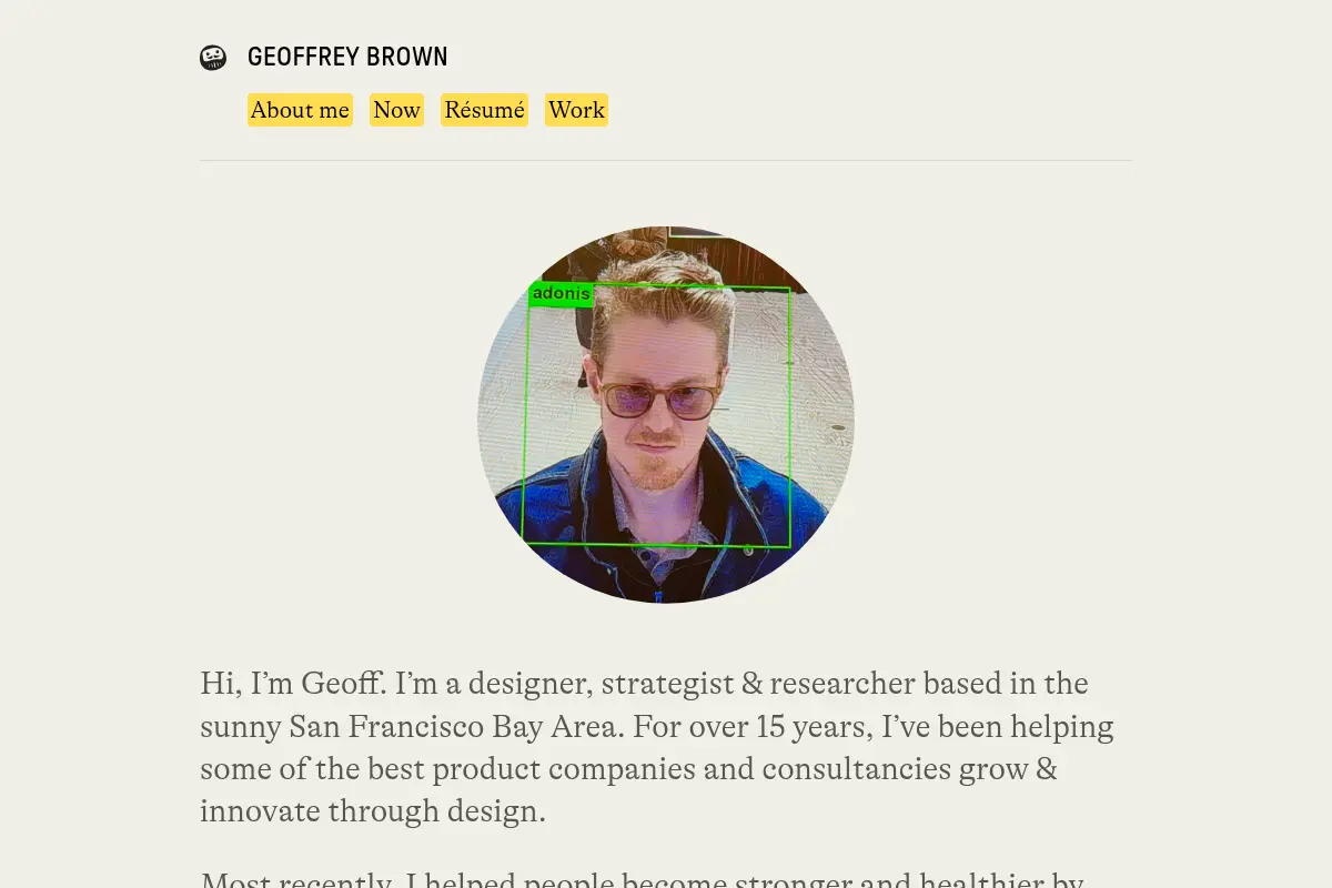 Geoffrey Brown | Design & Innovation