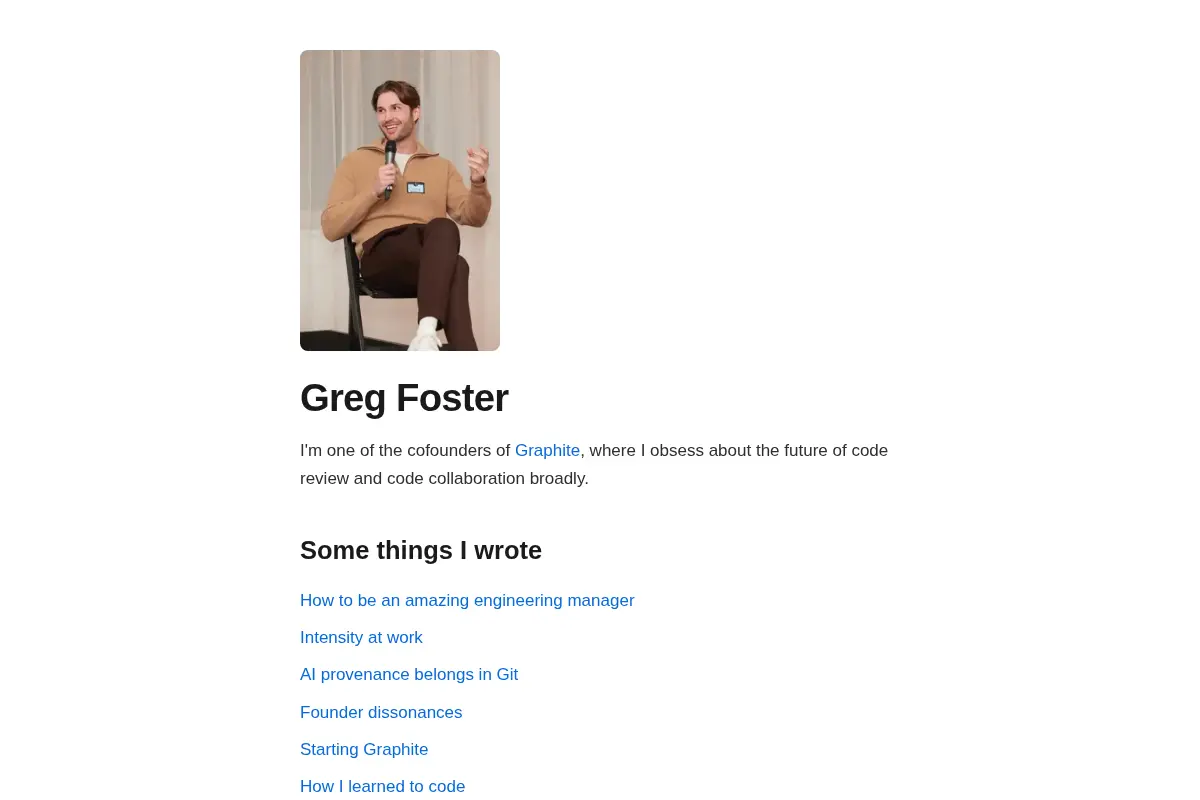 Greg Foster