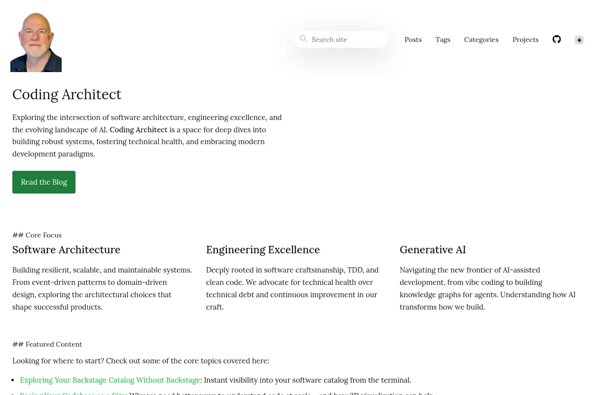 Coding Architect