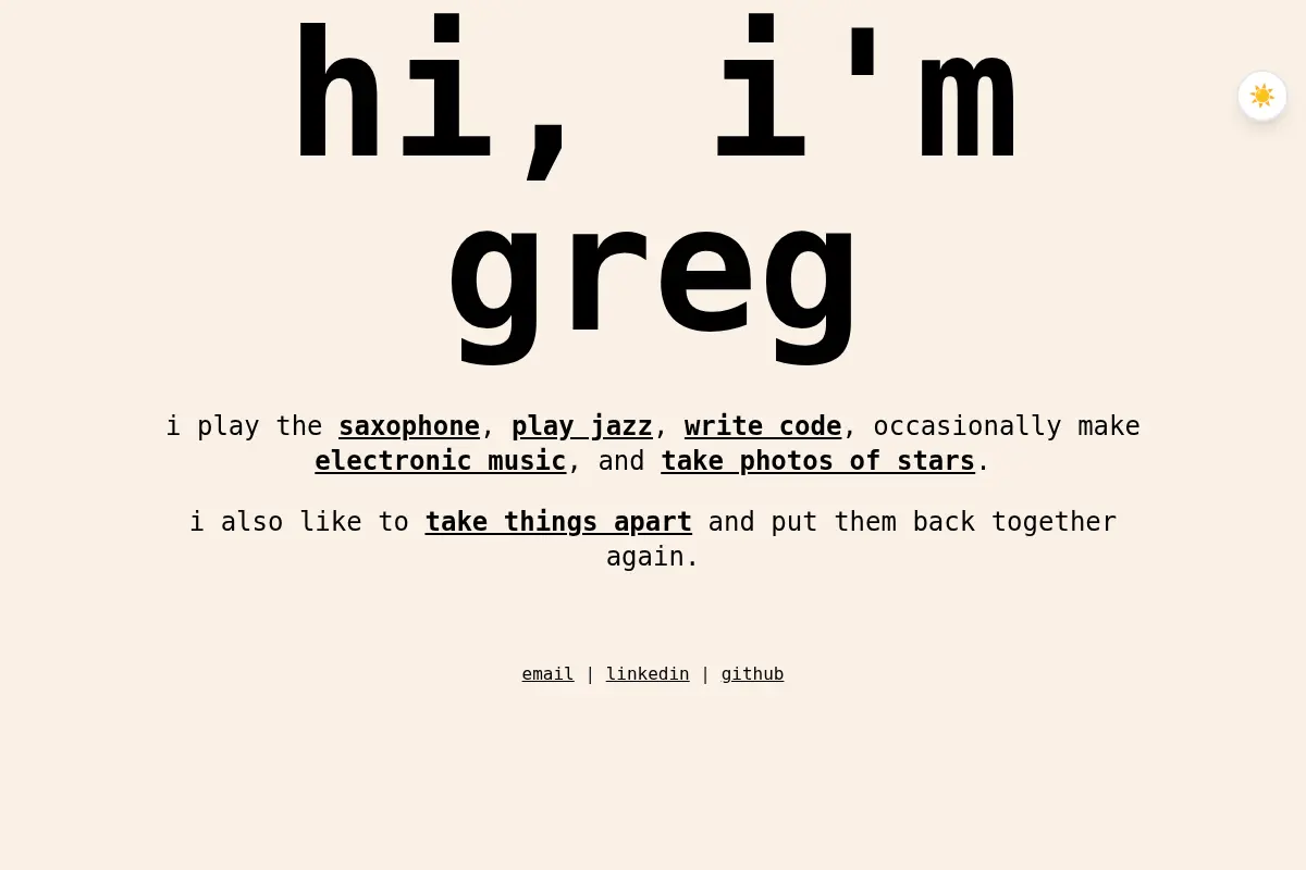 greg's blob