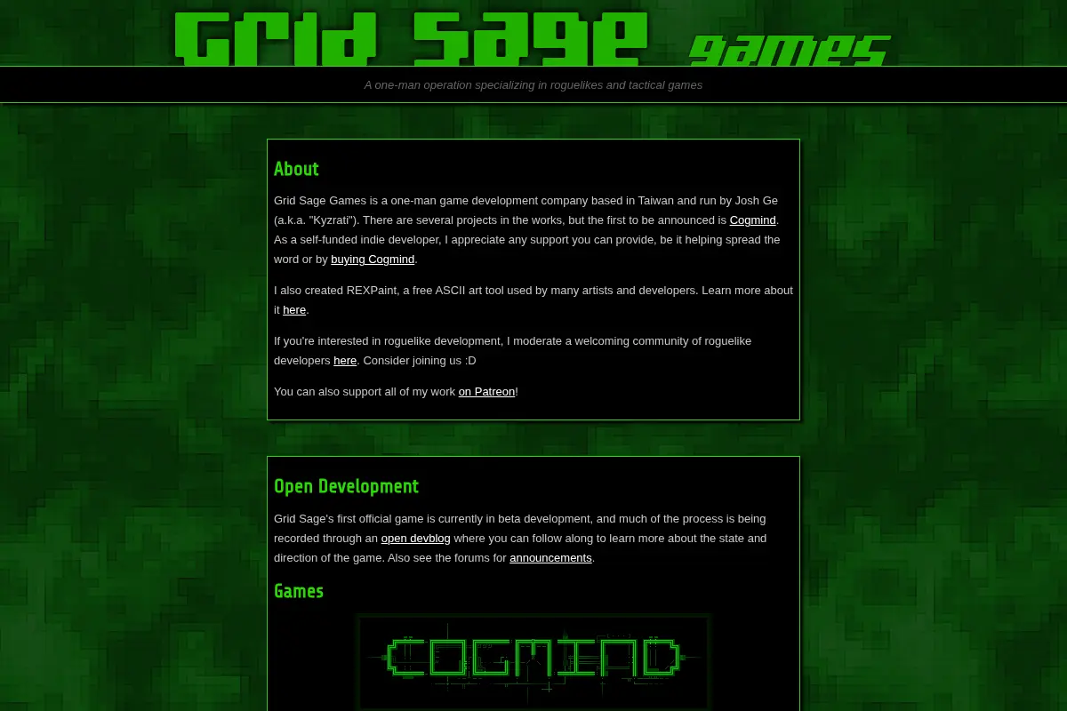 Grid Sage Games
