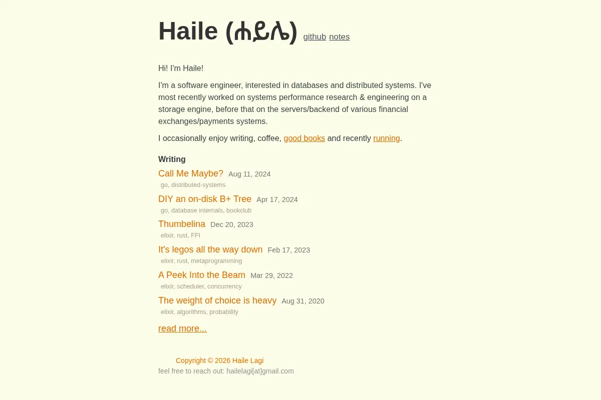 Haile (ሀይሌ)