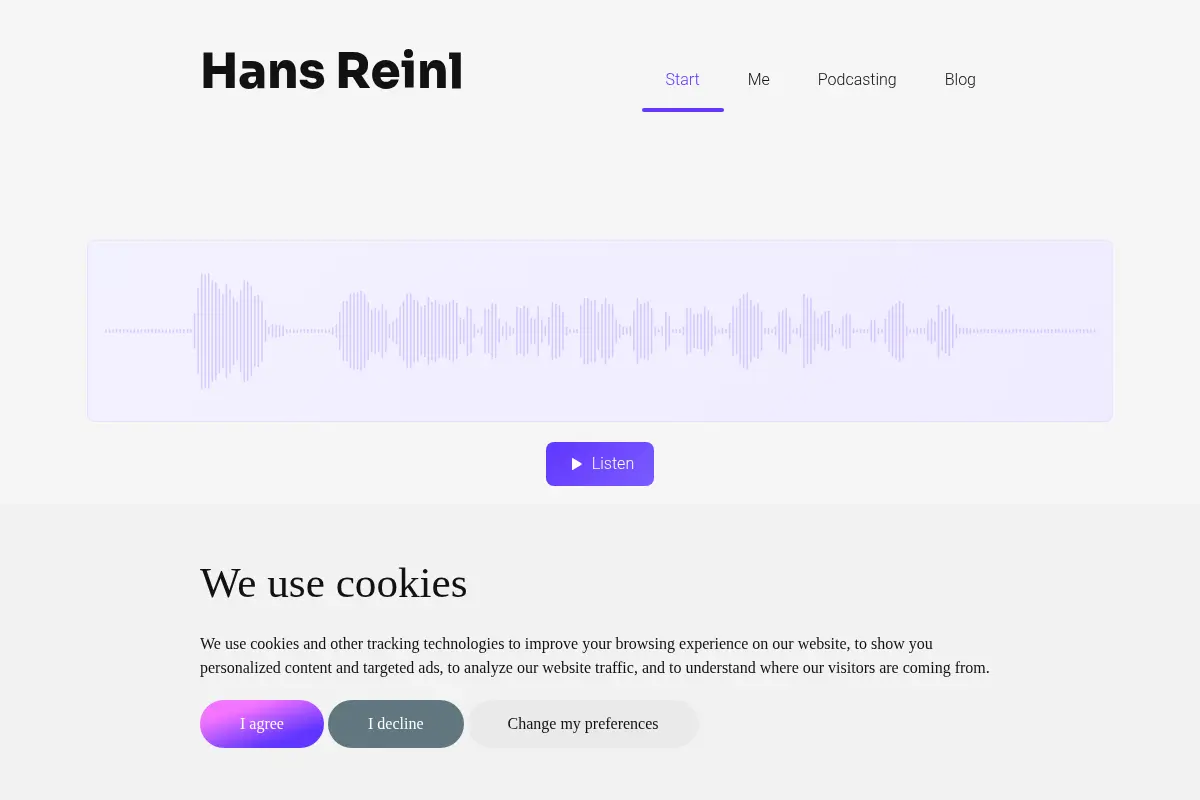 Hans Reinl — AI-Native Systems Architect & Engineering Advisor