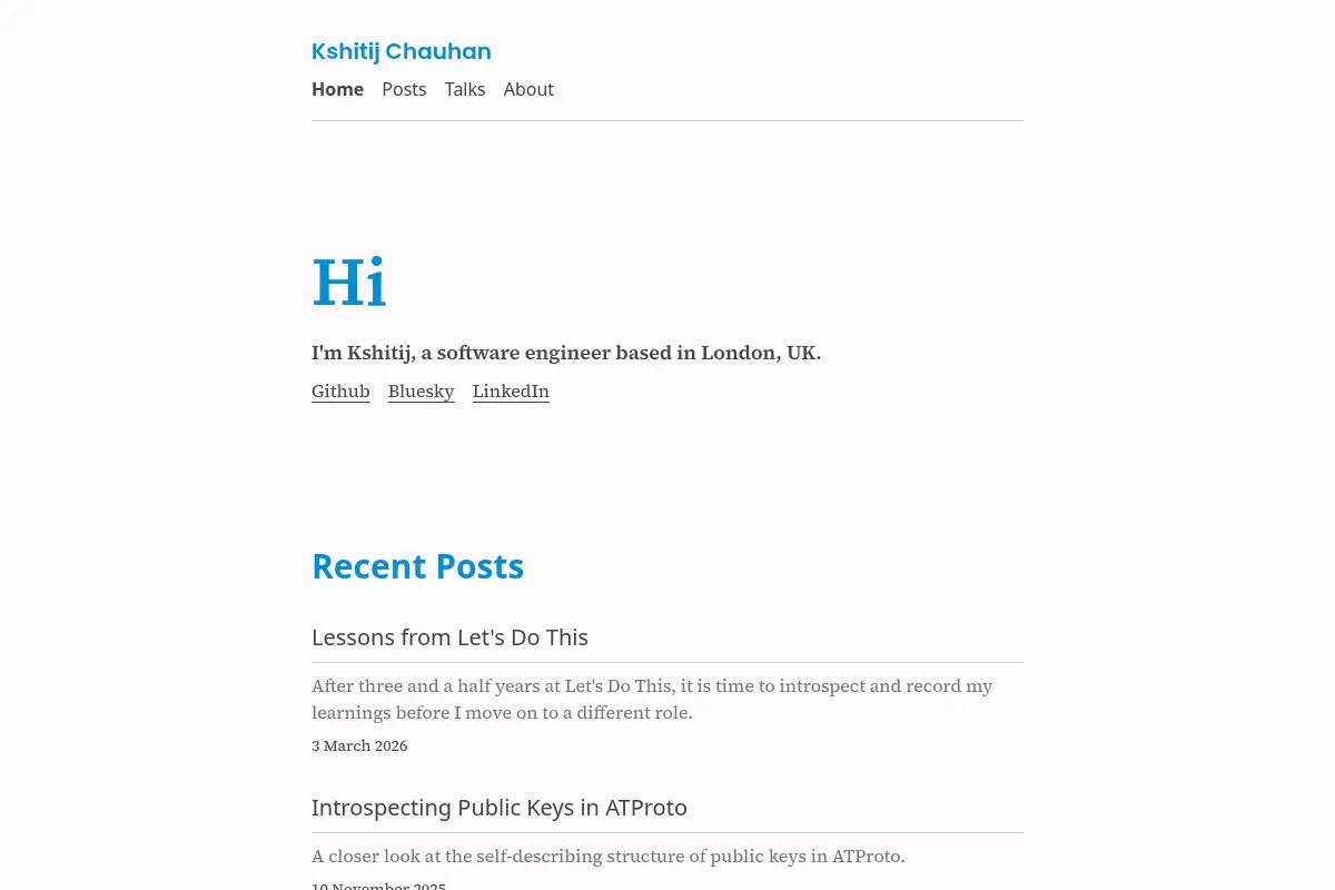 Blog | Kshitij Chauhan