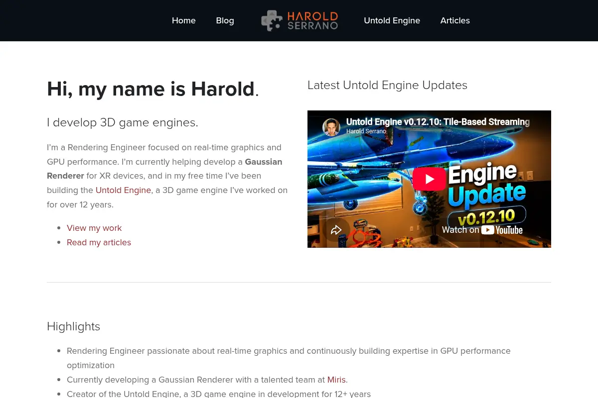Harold Serrano