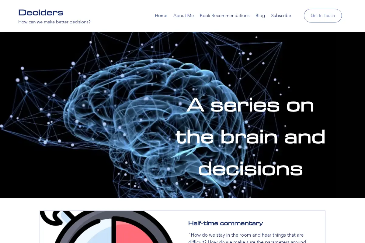 Deciders: Mental Fitness