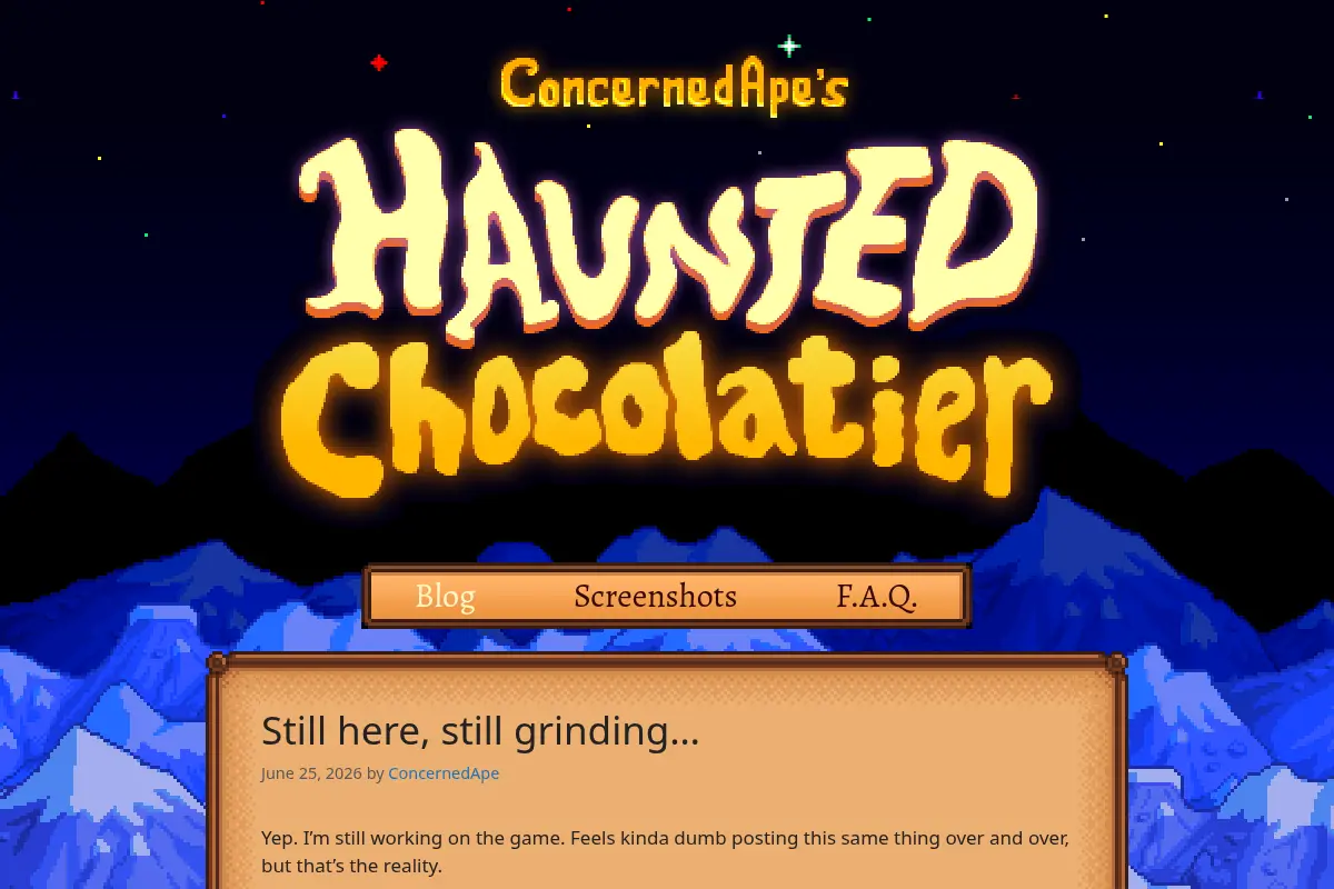 Haunted Chocolatier