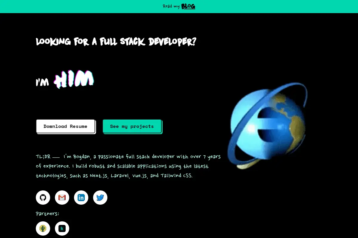 Bogdan's Portfolio