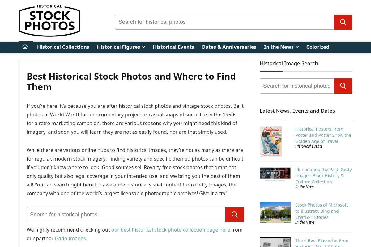 Historical Stock Photos