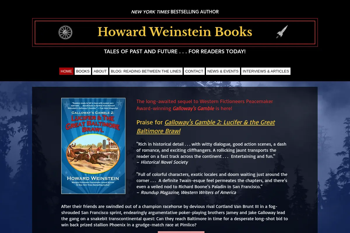 HOME | howardweinsteinbooks