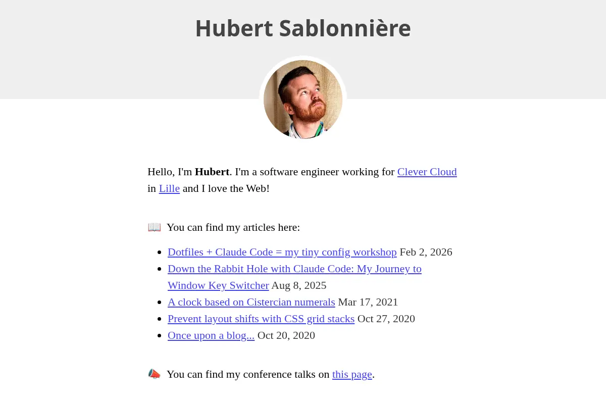 Hubert Sablonnière