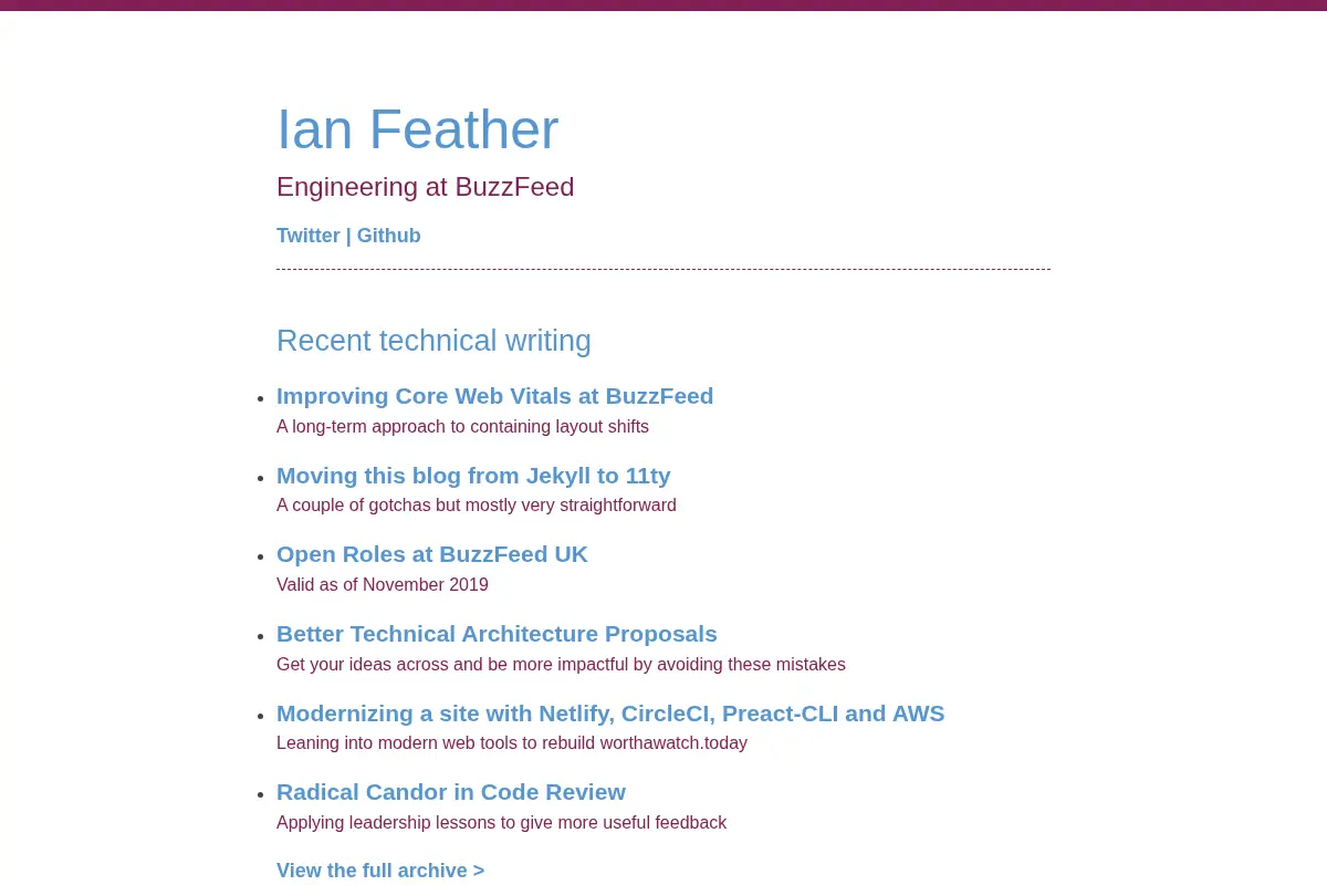 Ian Feather