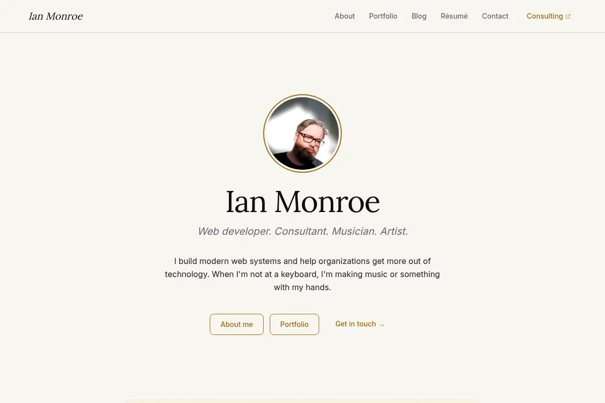Ian Monroe