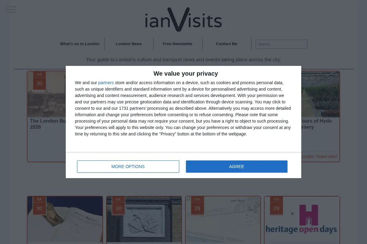 ianVisits – News, events and what’s on in London