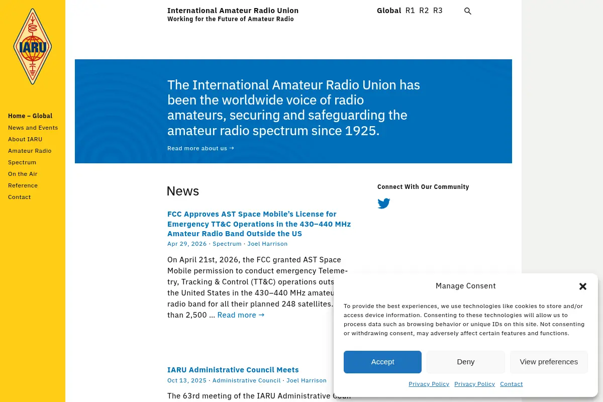 International Amateur Radio Union