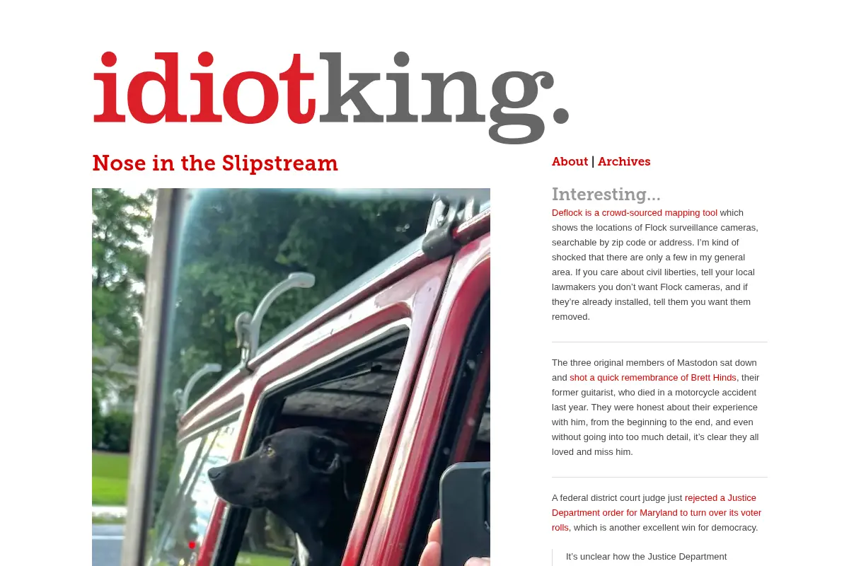 idiot king