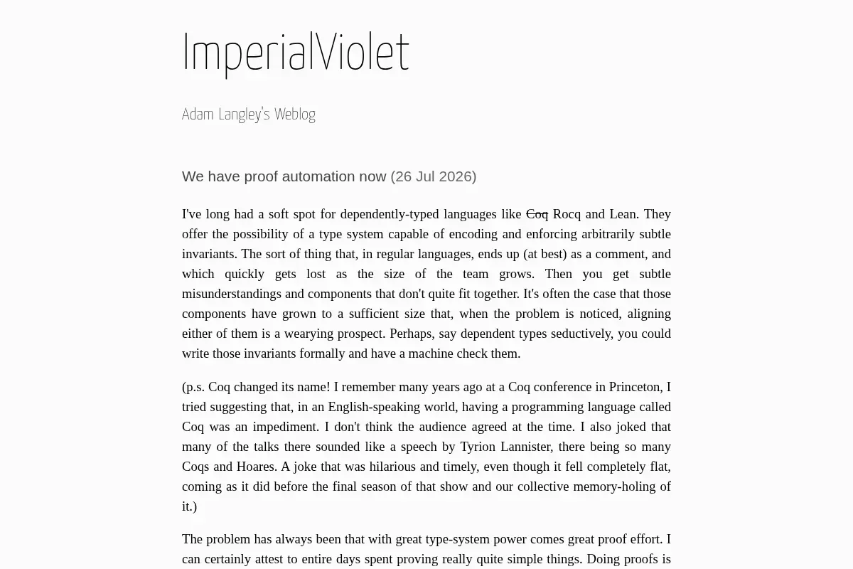 ImperialViolet