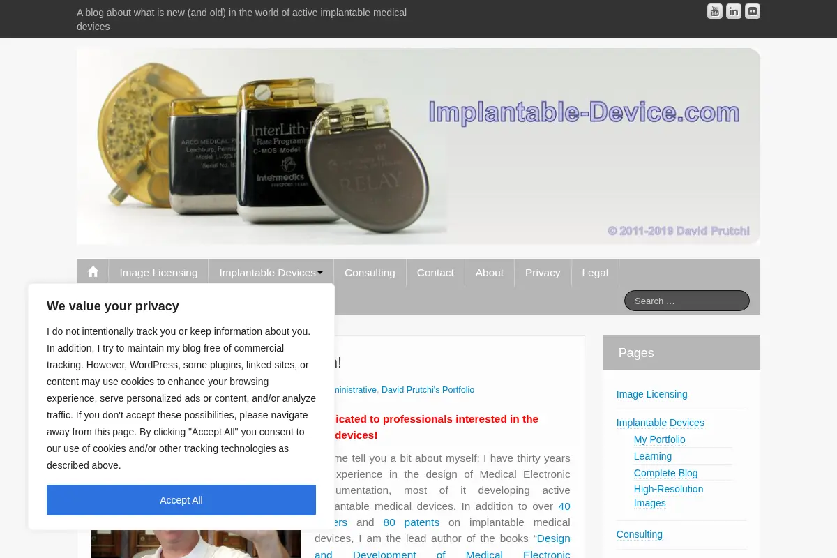 The World of Implantable Devices