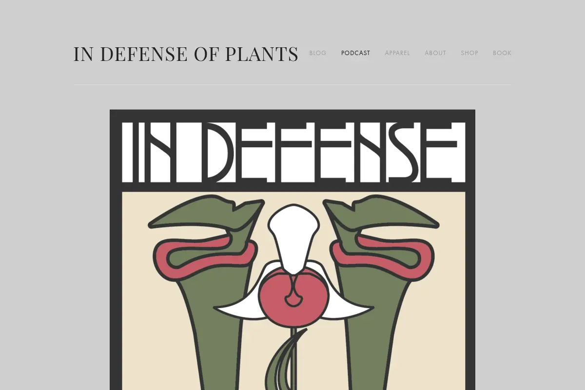 In Defense of Plants