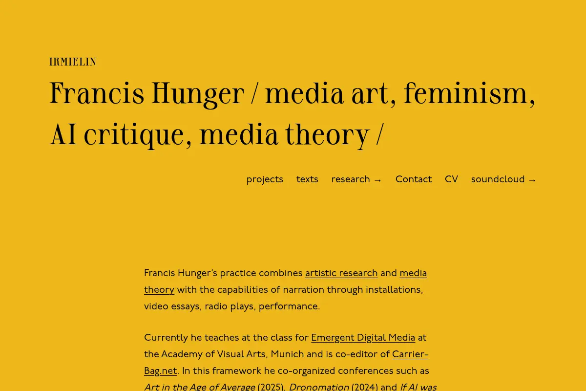 Francis Hunger