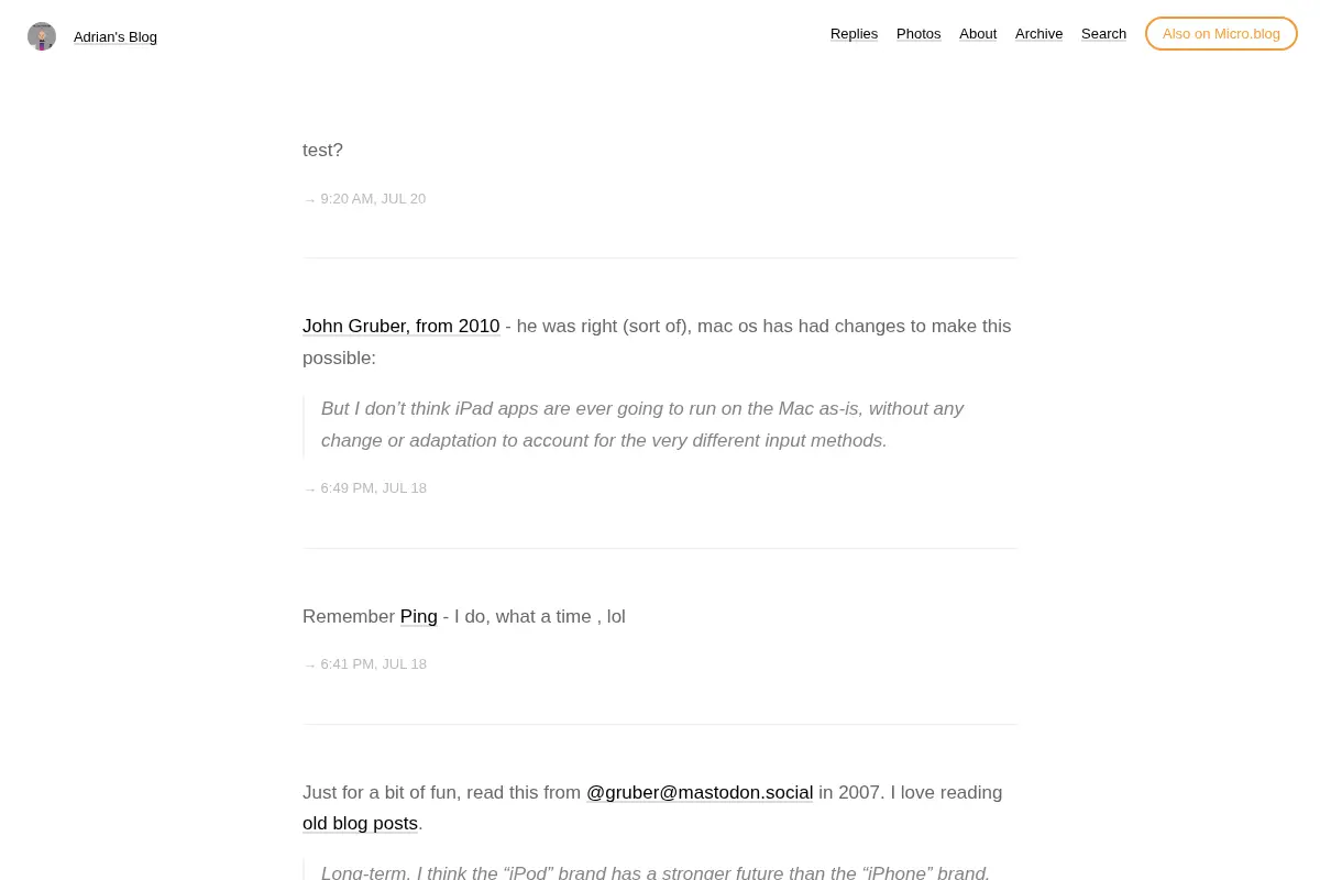 Adrian's Blog