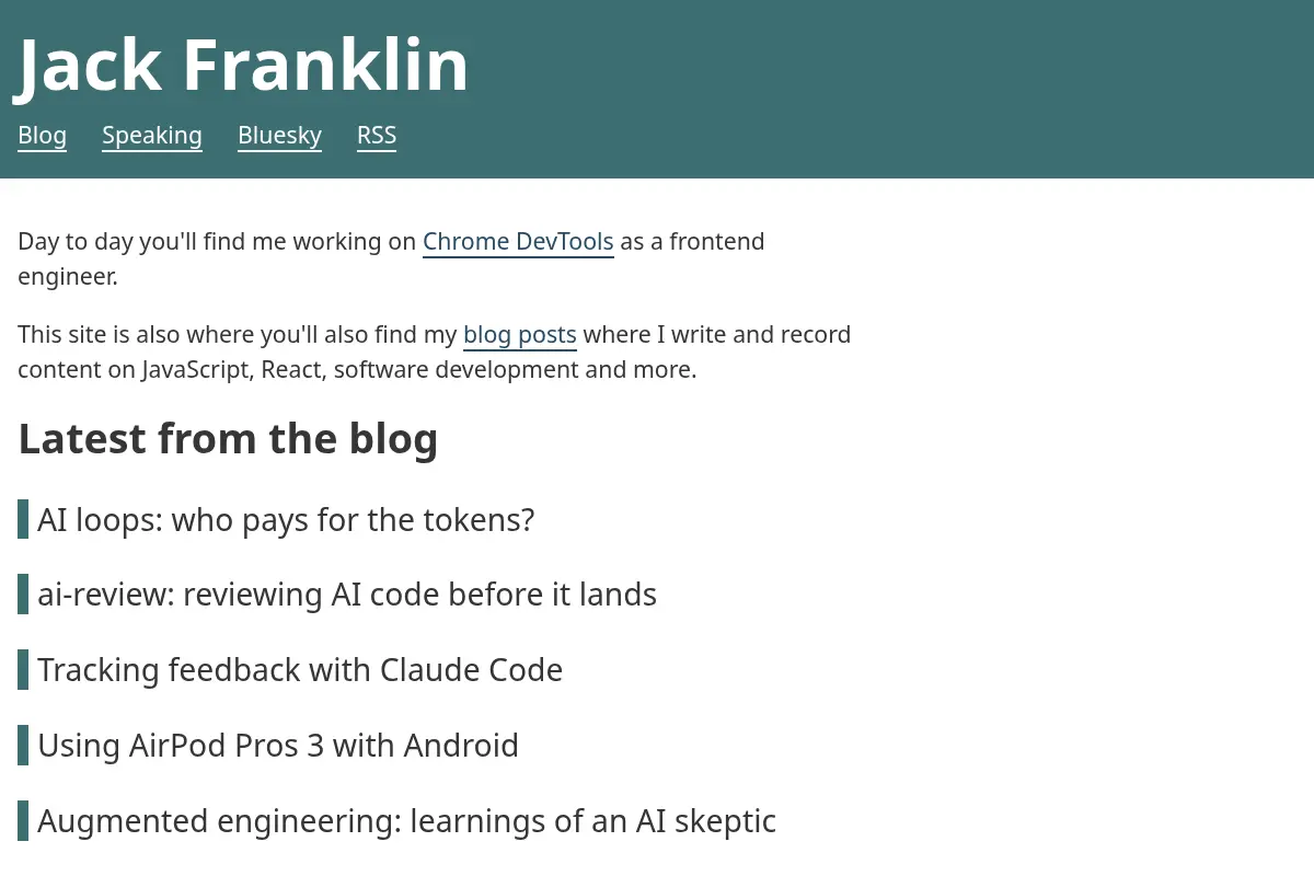 Jack Franklin
