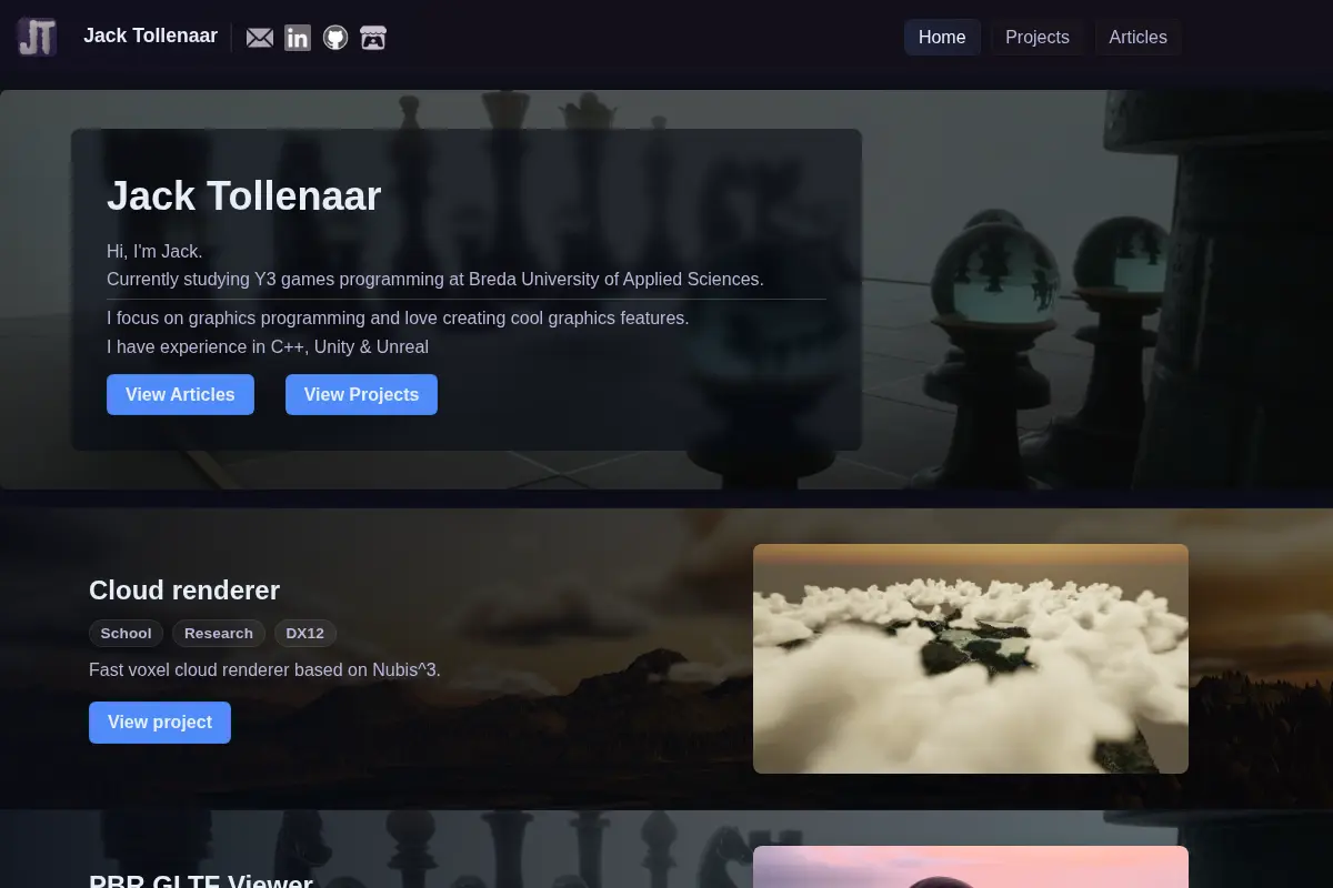 Jack Tollenaar - Portfolio