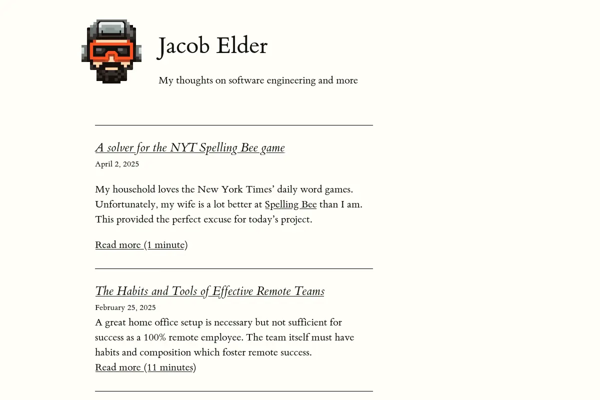 Jacob Elder
