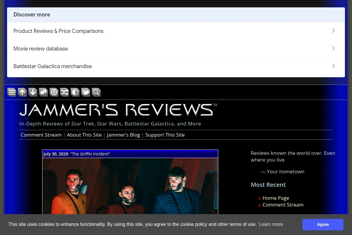 Jammer's Reviews