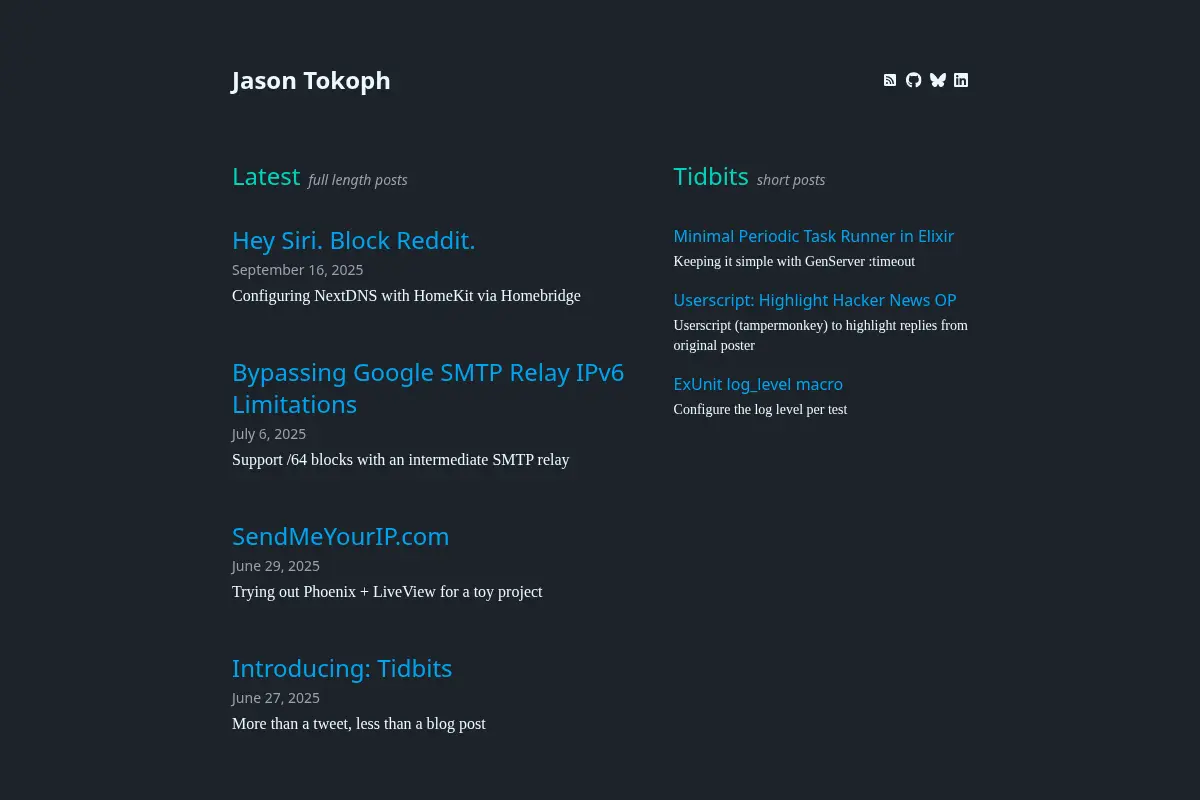 Jason Tokoph's Blog