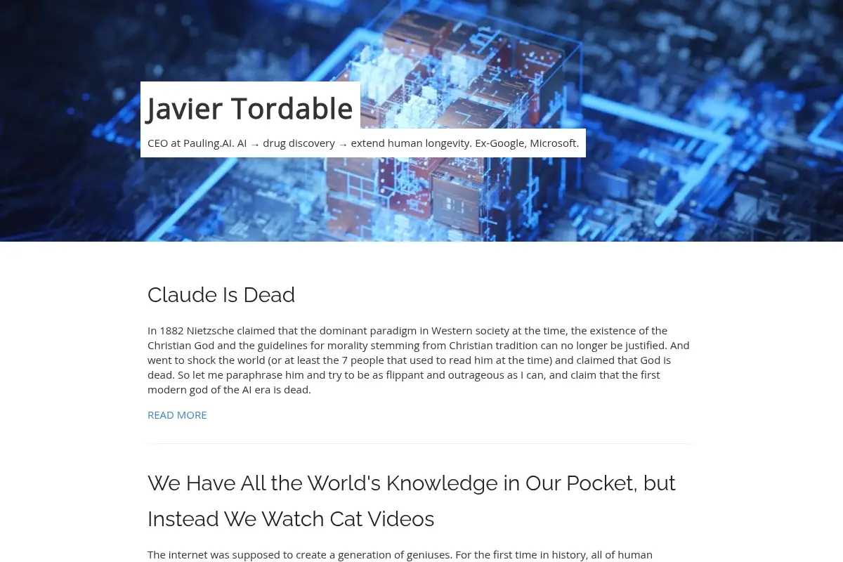 Javier Tordable