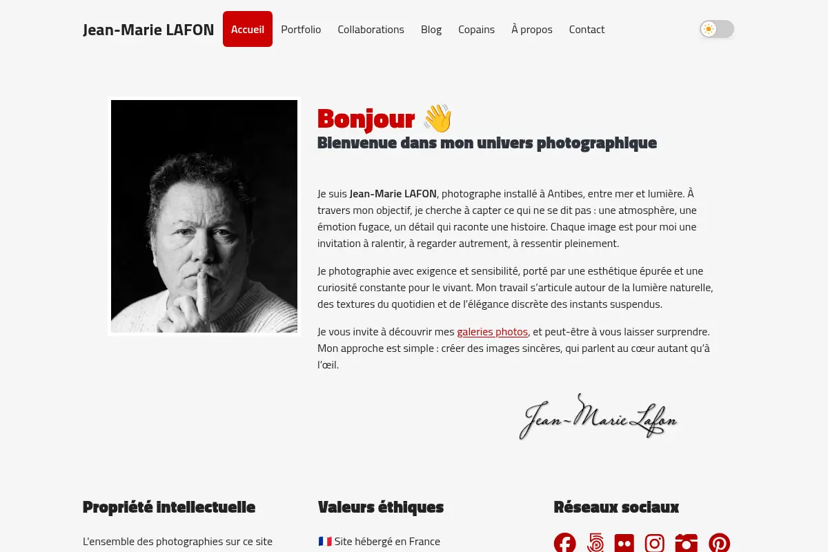 Jean-Marie LAFON | Photographe à Antibes Juan-les-Pins