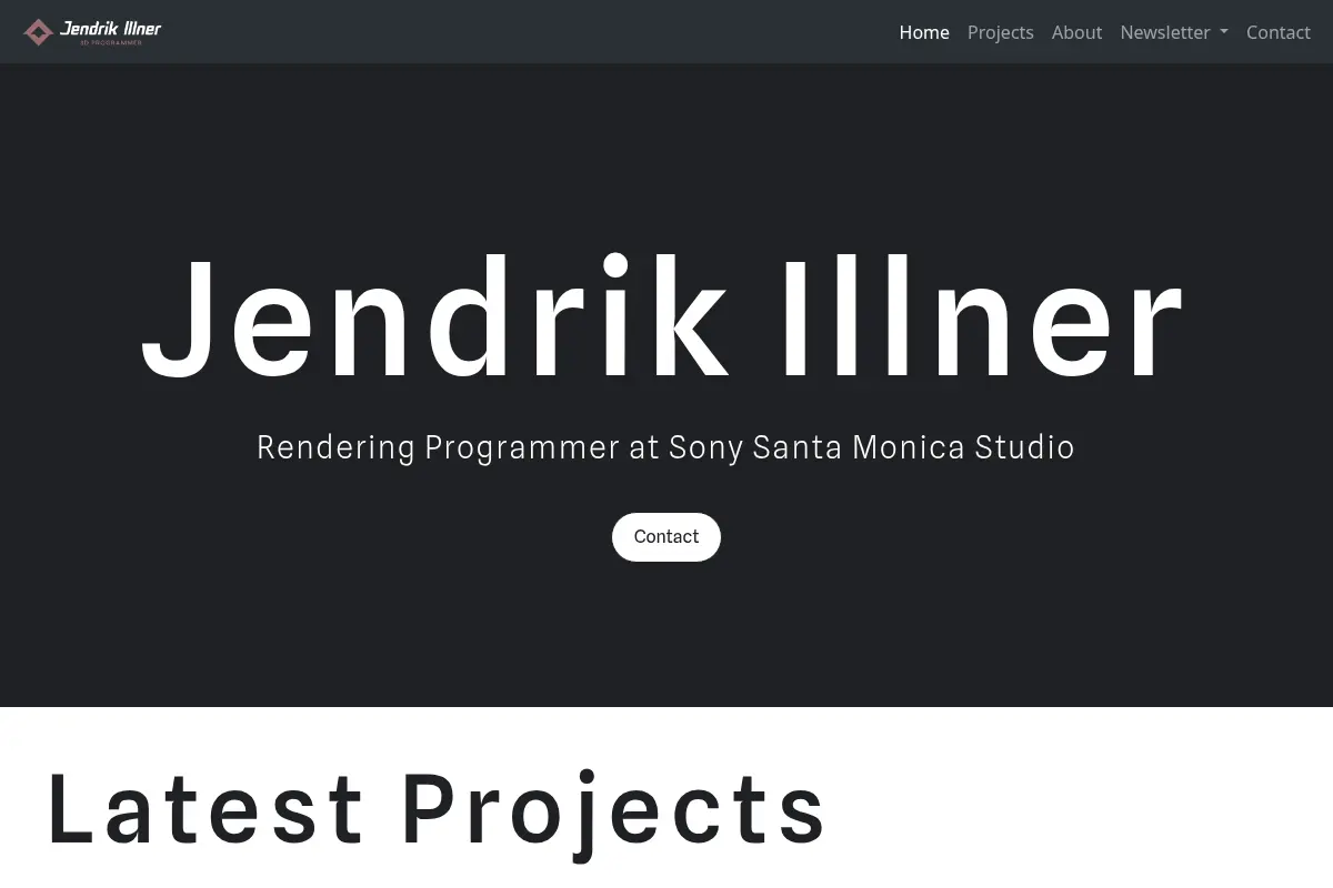 Jendrik Illner - 3D Programmer