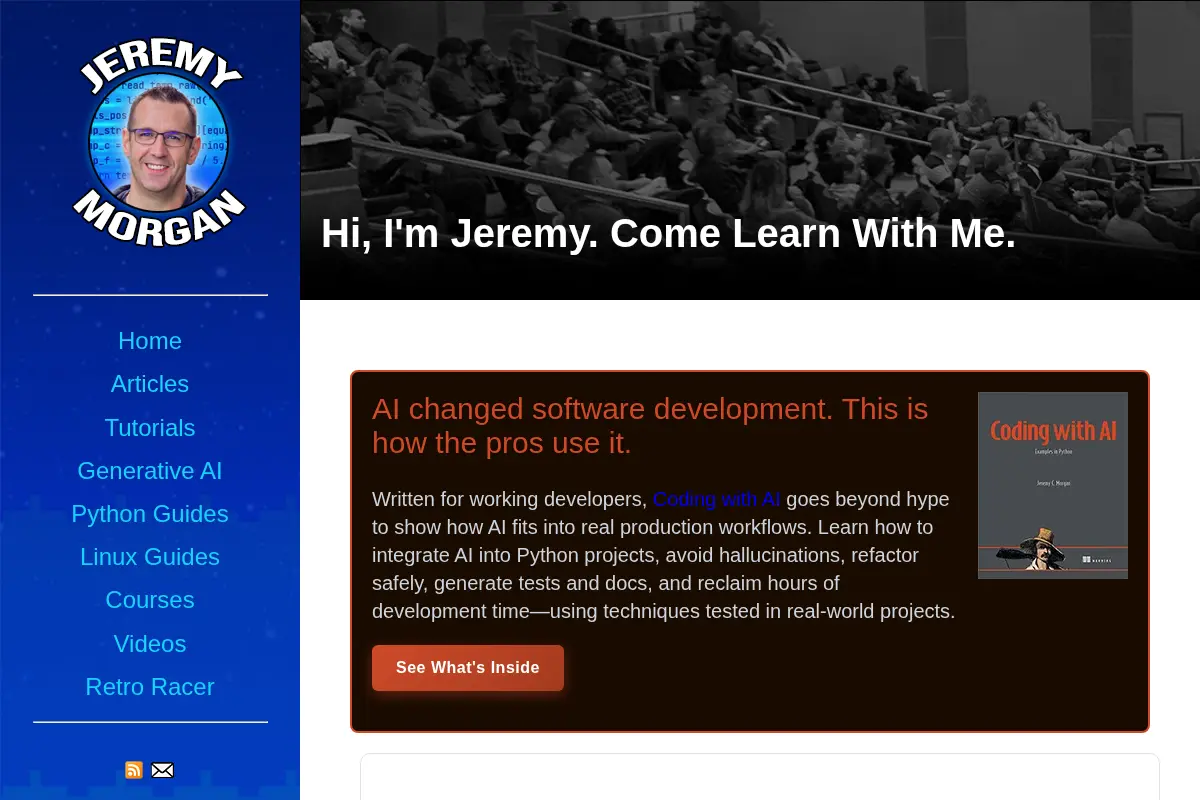 Jeremy Morgan's Blog