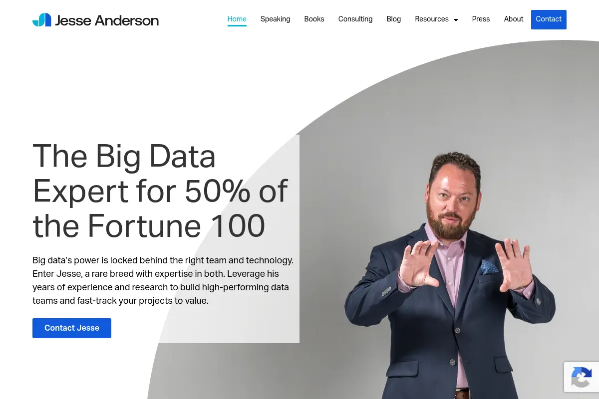 Jesse Anderson - Big Data and AI Expert