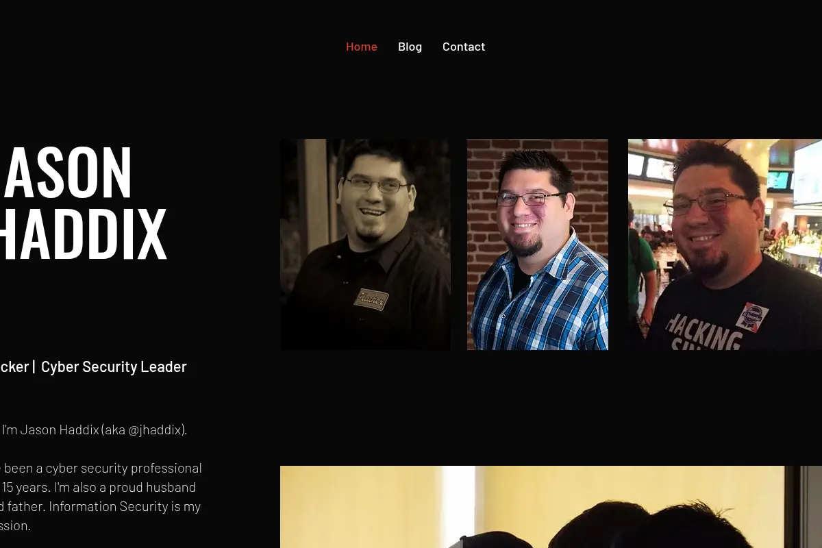 Jason Haddix – Security Researcher & CISO