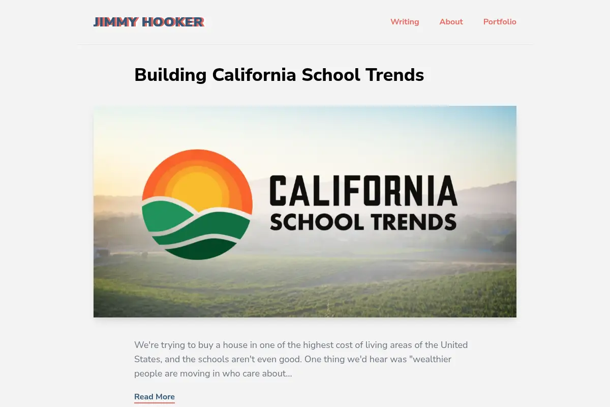 Jimmy Hooker's Website