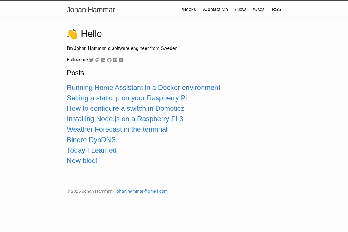 Johan Hammar