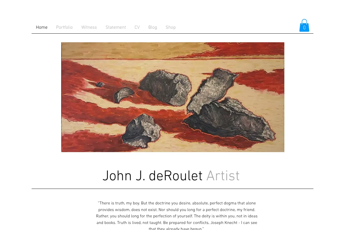 John deRoulet Art
