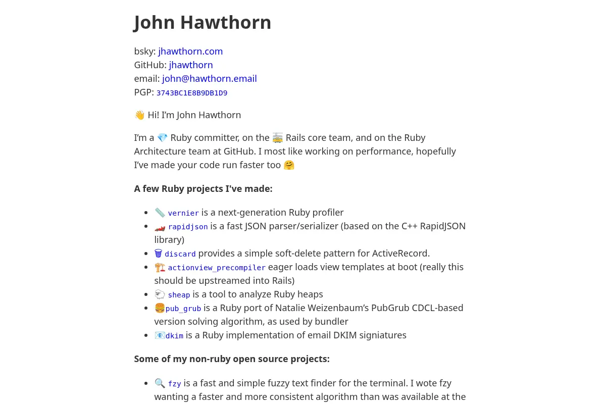 John Hawthorn