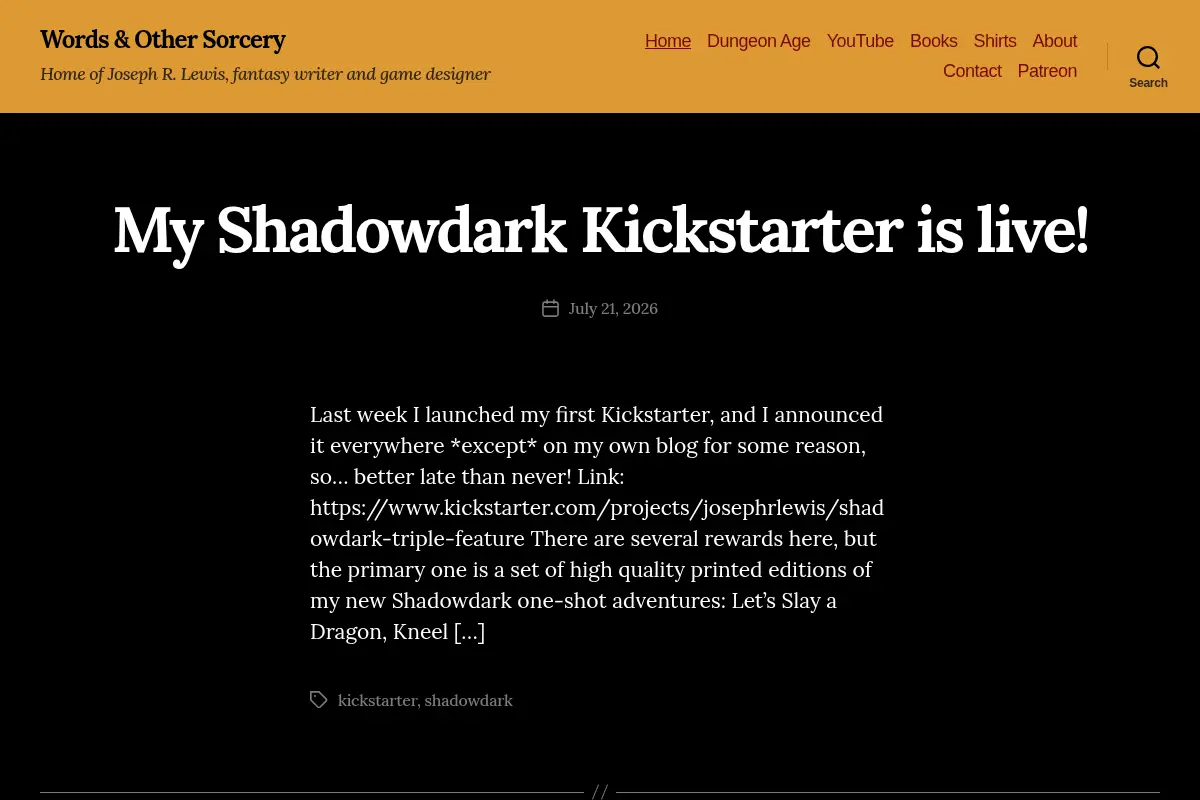 Words & Other Sorcery