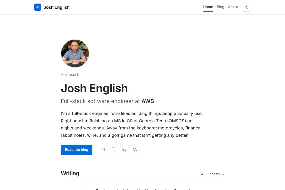 Josh English