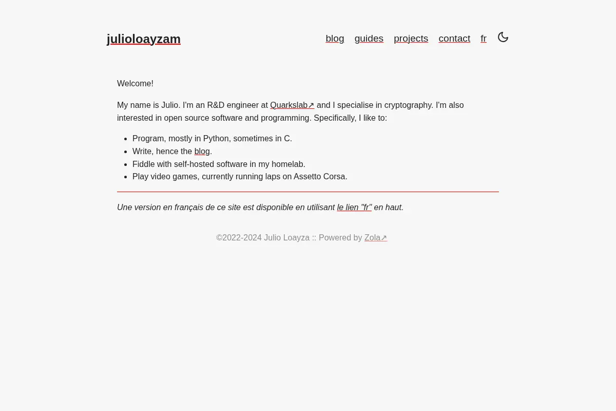 julioloayzam's website