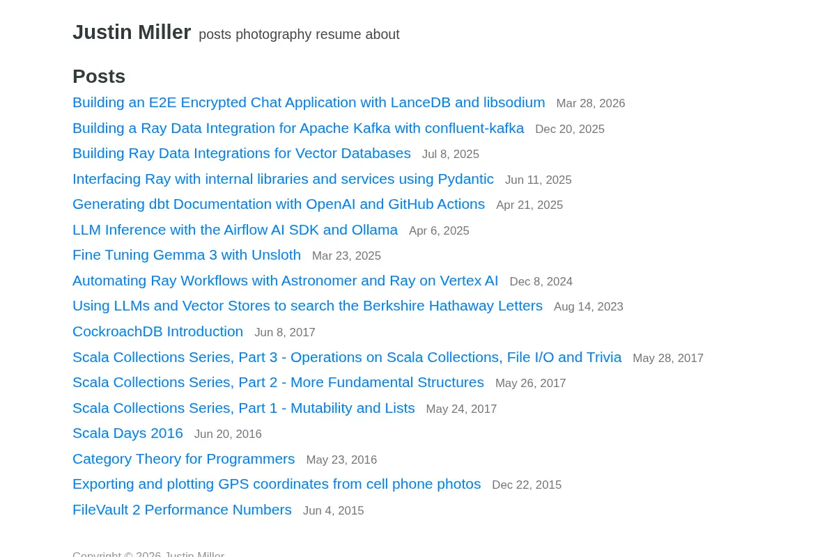 Justin Miller
